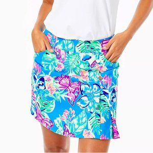 Lilly Pulitzer Daphne Skort in Pundy Blue Isle Be Back - Size 12